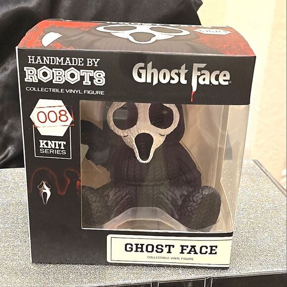 Homemade By Robots Ghost Face Scream 008 Knit Series Collectible - Picture 7 of 7